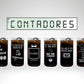 Contadores - Juego de 6 Vasos