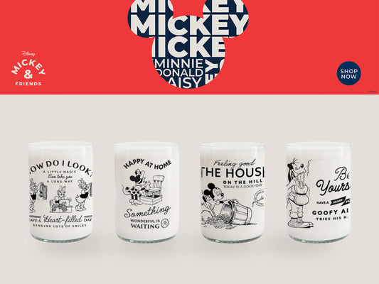 Mickey y Amigos: Cuida El Planeta - Juego de 4 Vasos