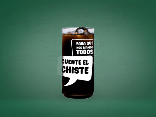 Vaso El Chiste Profesores Color Transparente 500ml