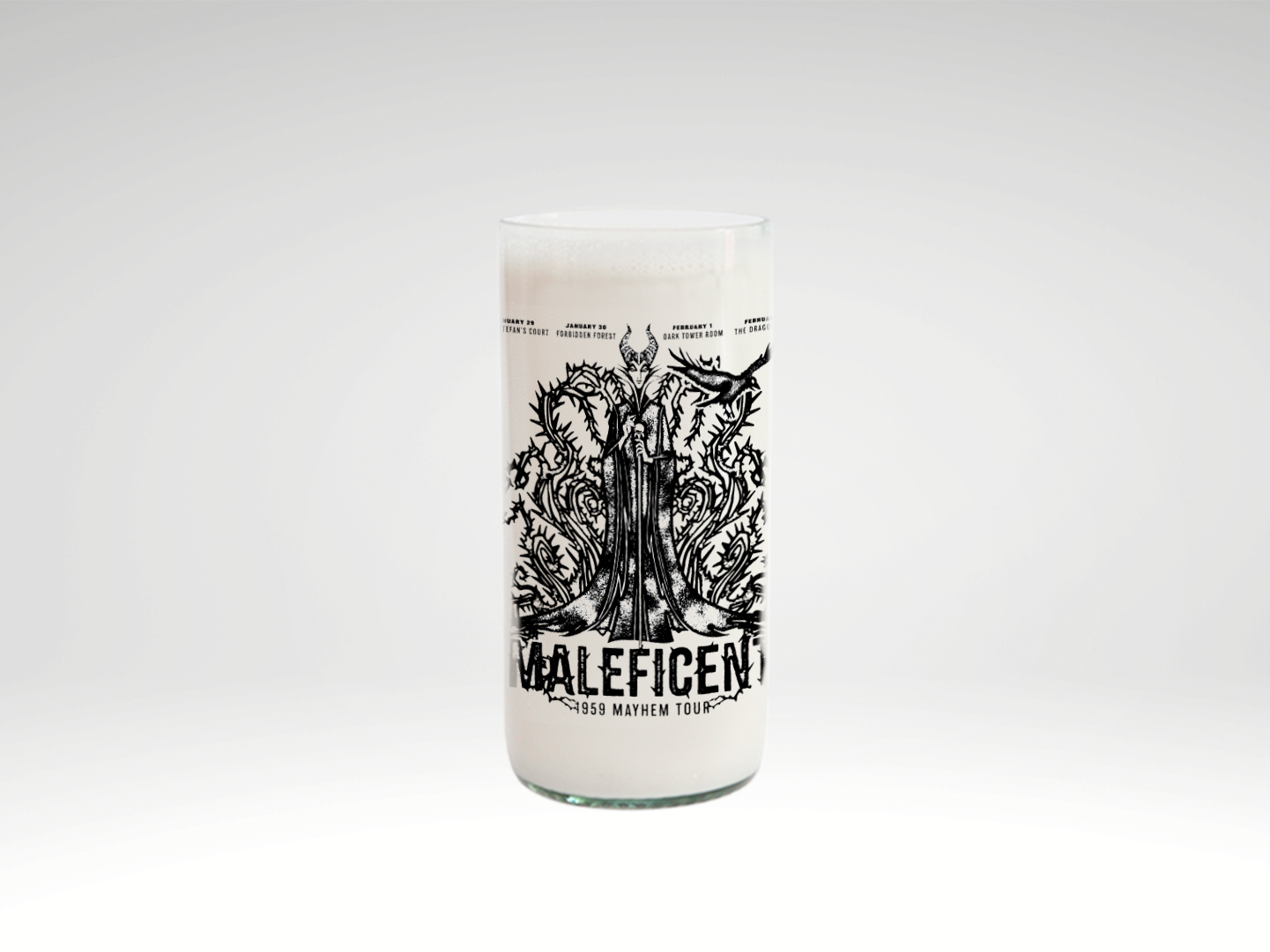 Vaso Mayhem Tour Disney Villains Color Transparente