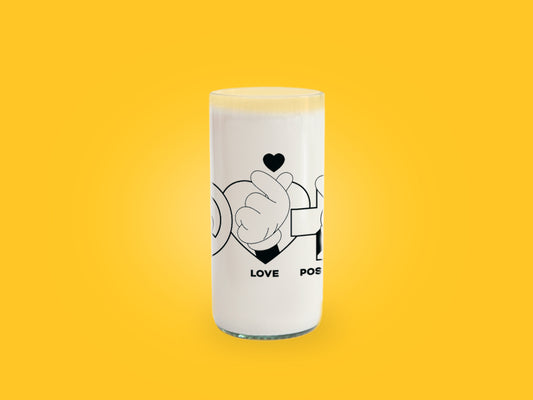 Vaso PLP Mickey y Amigos Retro Color Transparente 500 ml